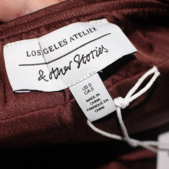 NWT & Other Stories Sequin Beaded Floral Midi Skirt Size 0 - Picture 10 of 10